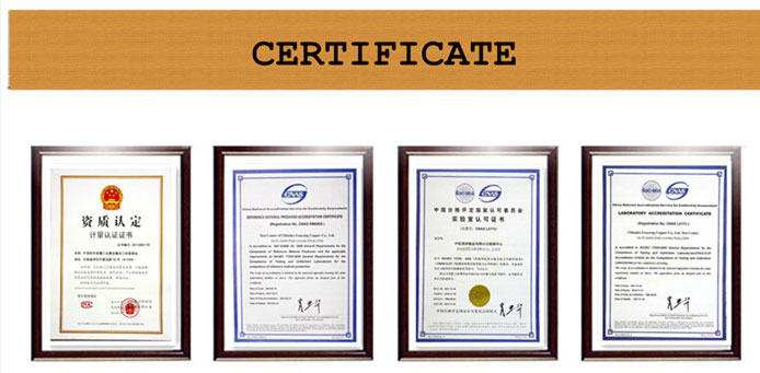 Silver Onlay Brass Strip certificate