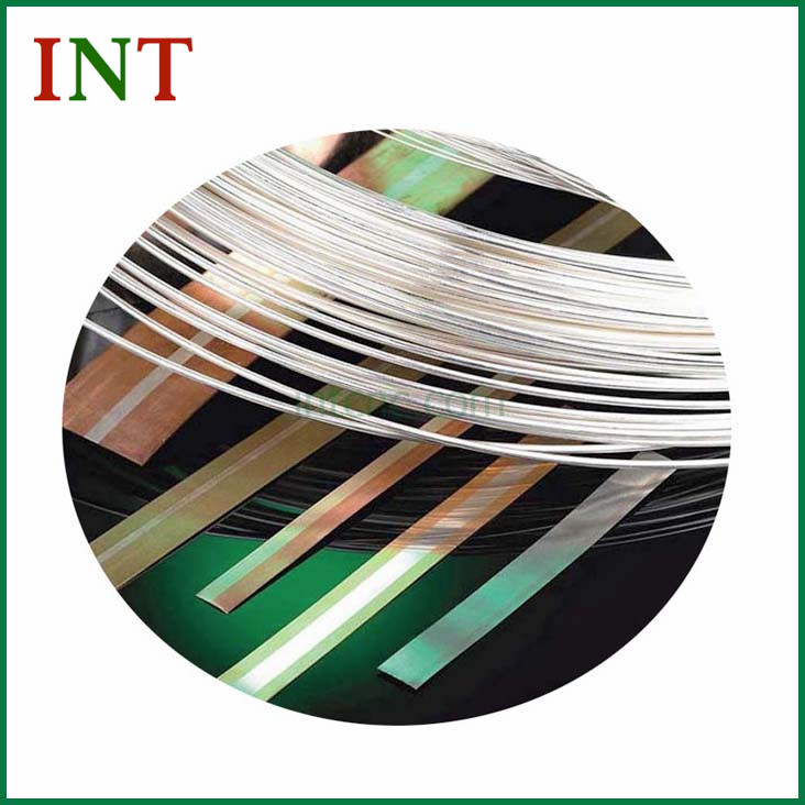 Silver Inlay Bronze Strip